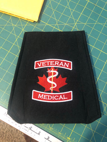 Set of Medical headrest covers.