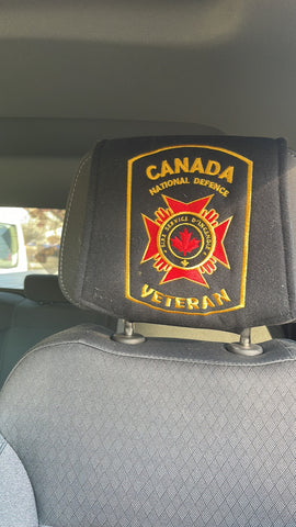 Veteran Firefighters Headrest cover